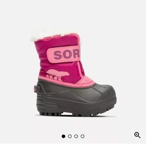 Sorel kids snow boots toddler 7